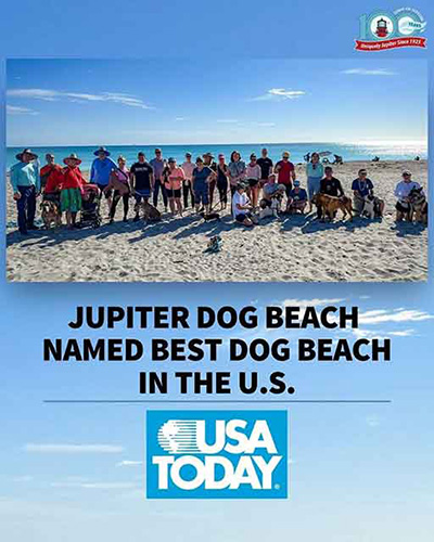 Jupiter Dog Beach Ad